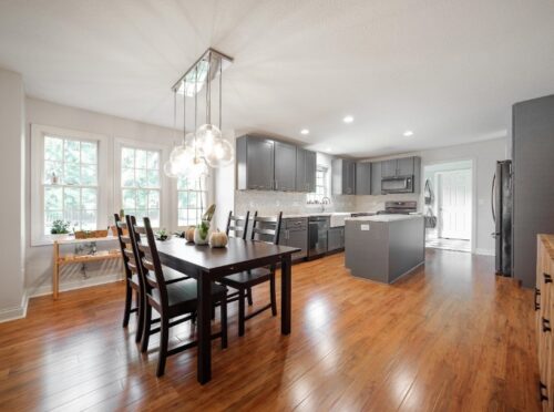 Kitchen Remodel with Open Space to DIning Area