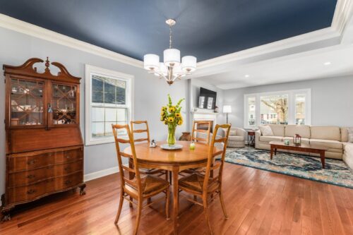 Home Remodel with Living Room to Dining Area 1